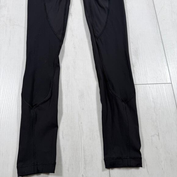 Lululemon All The Right Places Crop Women's Size 4 Pockets Black Running - Picture 6 of 11